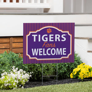 Clemson Tigers Coroplast Yard Sign