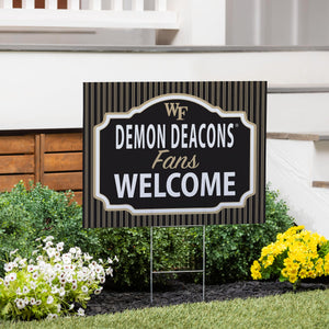 Wake Forest Demon Deacons Coroplast Yard Sign