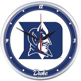 Duke Blue Devils Round Wall Clocks