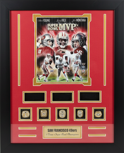 San Francisco 49ers Super Bowl MVP Ring Frames