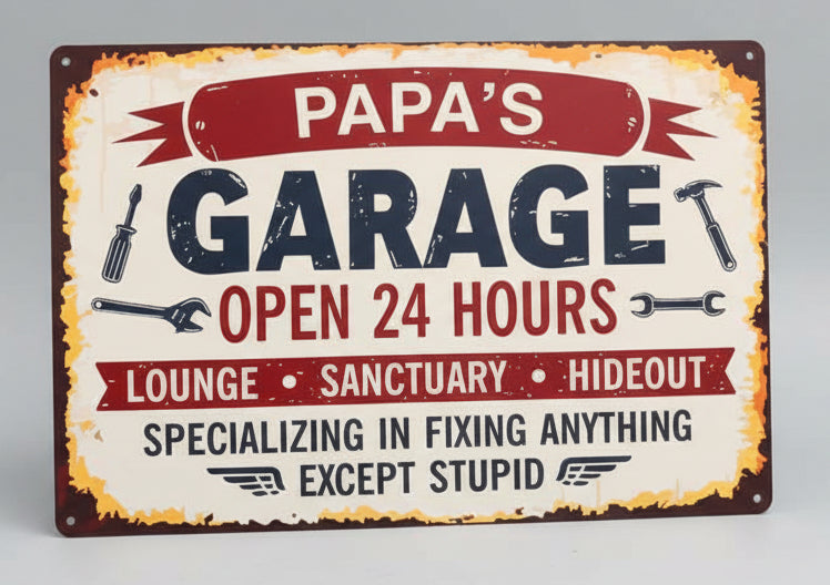 Papa's Garage Open 24 Hours