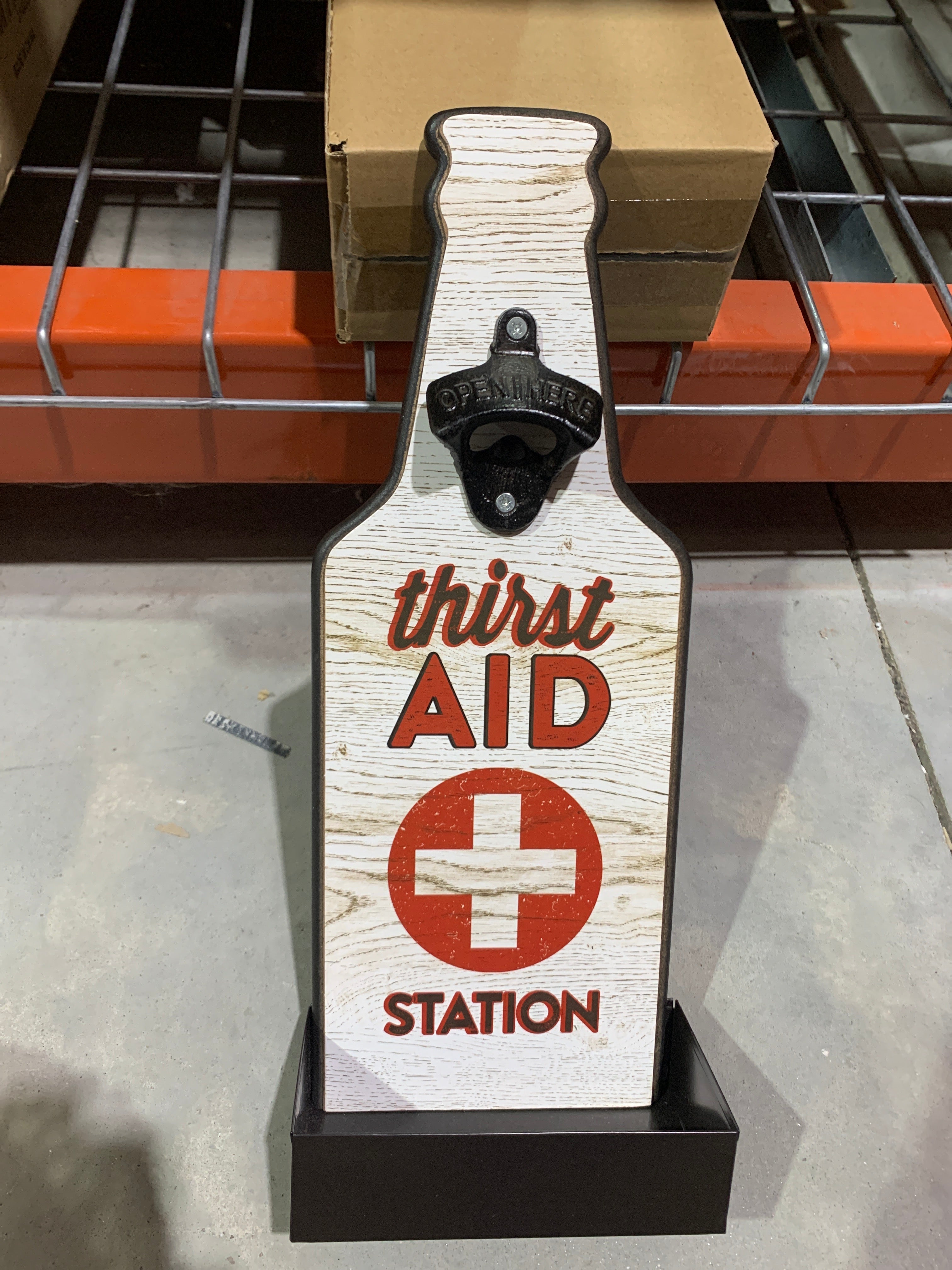 Thirst Aid Bottle Opener Plaques