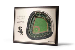 Chicago White Sox 5-Layer Stadiumviews 3D Wall Art