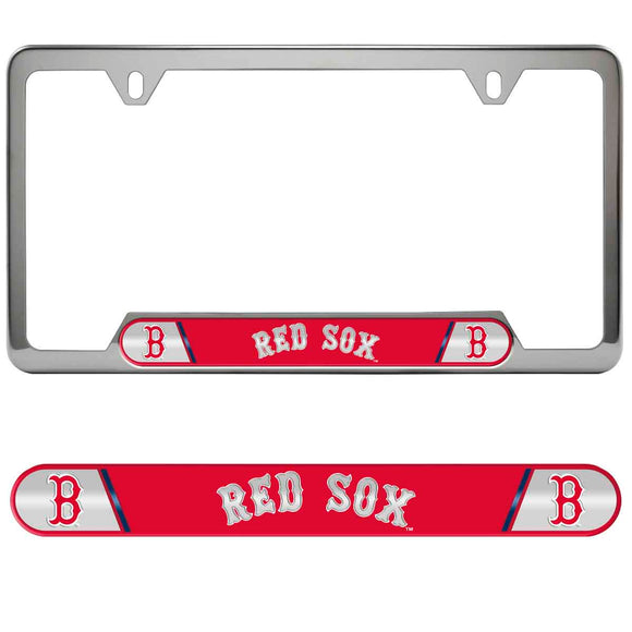Boston Red Sox Embossed License Plate Frame
