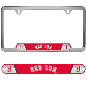 Boston Red Sox Embossed License Plate Frame