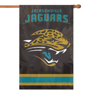 Jacksonville Jaguars Embroidered Banner House Flag