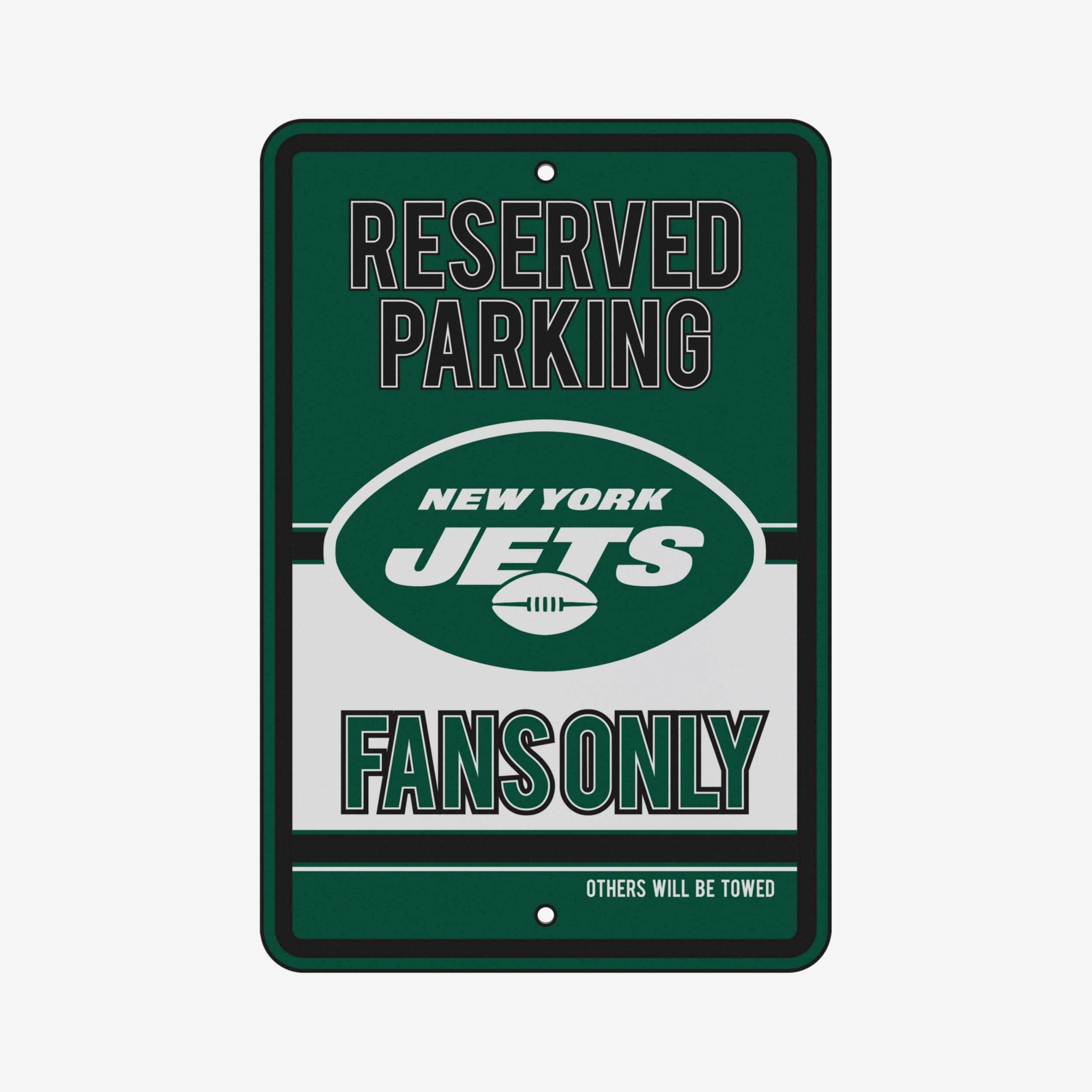 New York Jets Road Sign - Reserve Parking Fans Only