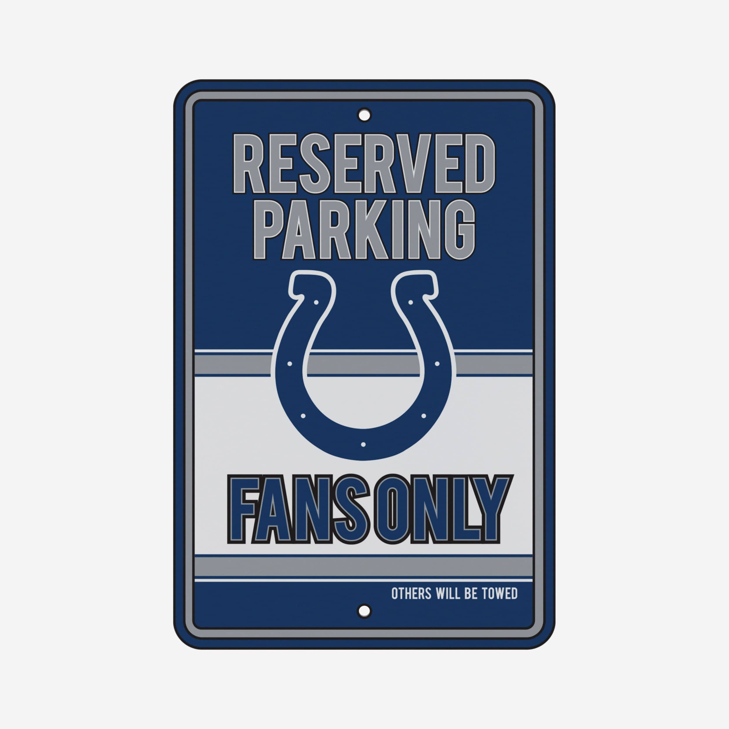 Indianapolis Colts Road Sign - Reserve Parking Fans Only
