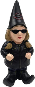 Harley-Davidson Lady Garden Gnome