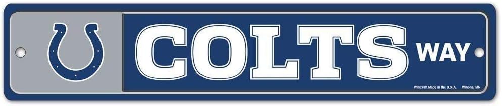Indianapolis Colts Way Street / Zone Sign