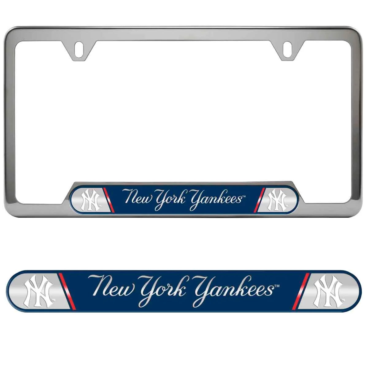 New York Yankees Embossed License Plate Frame
