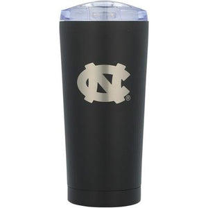 North Carolina Tar Heels 20oz Etched Powder Coat Tumbler