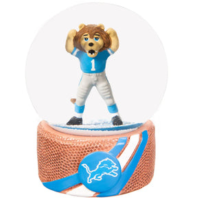 Detroit Lions Sports Water Globe