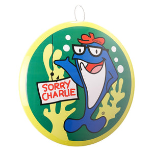 Sorry Charlie Starkist Domed Metal Sign