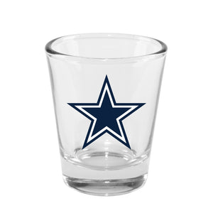 Dallas Cowboys Sports Clear Shot Glass