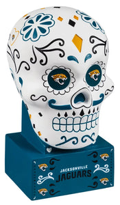 Jacksonville Jaguars Sugar Skull Statue