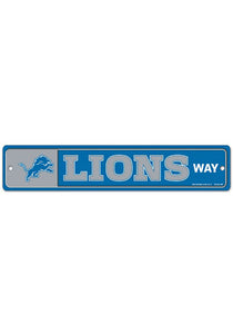 Detroit Lions Way Street / Zone Sign