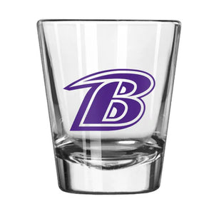 Baltimore Ravens Sports Clear Shot Glass