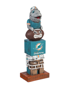 Miami Dolphins Tiki Totem Statue