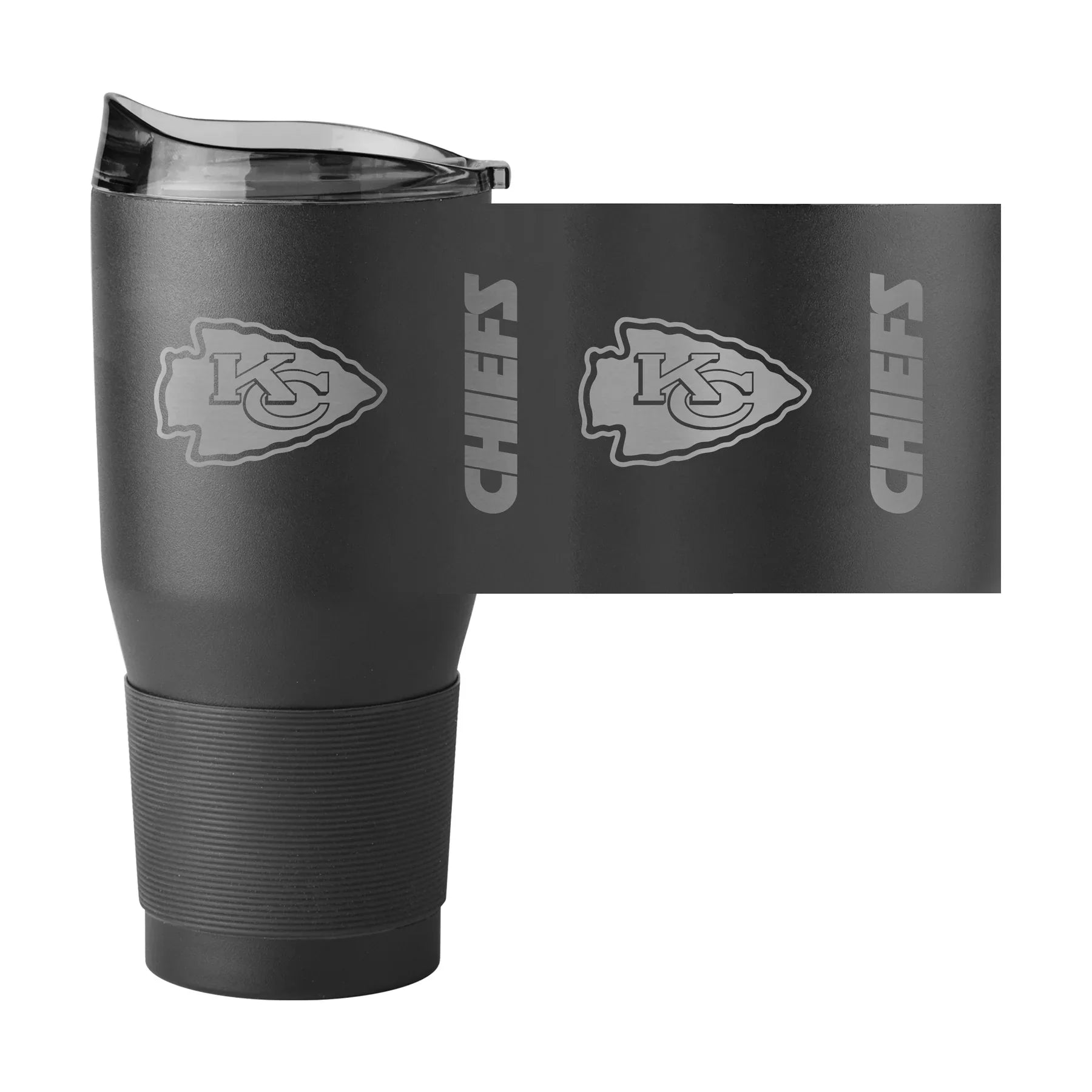 Kansas City Chiefs 30 oz Etched Powder Coat Tumbler