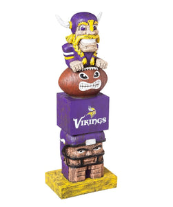 Minnesota Vikings Tiki Totem Statue