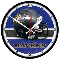 Baltimore Ravens Round Wall Clocks