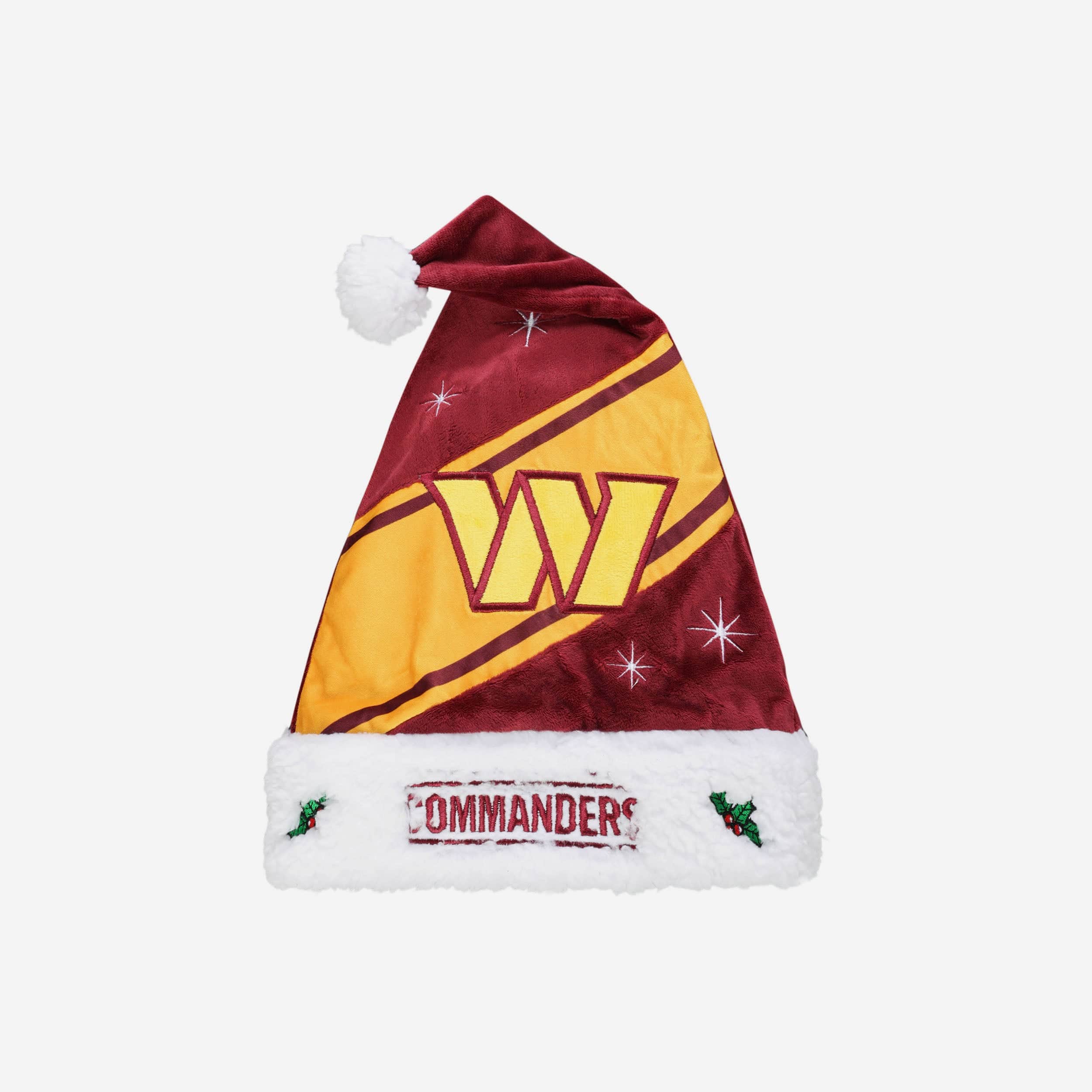 Washington Commanders Santa Hats