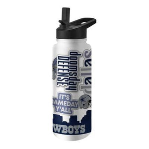 Dallas Cowboys 34oz Native Quencher Bottle