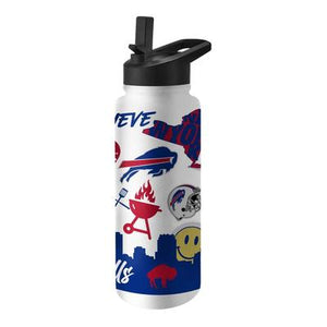 Buffalo Bills 34oz Native Quencher Bottle