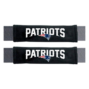New England Patriots Embroidered Seat Belt Pads Set of 2