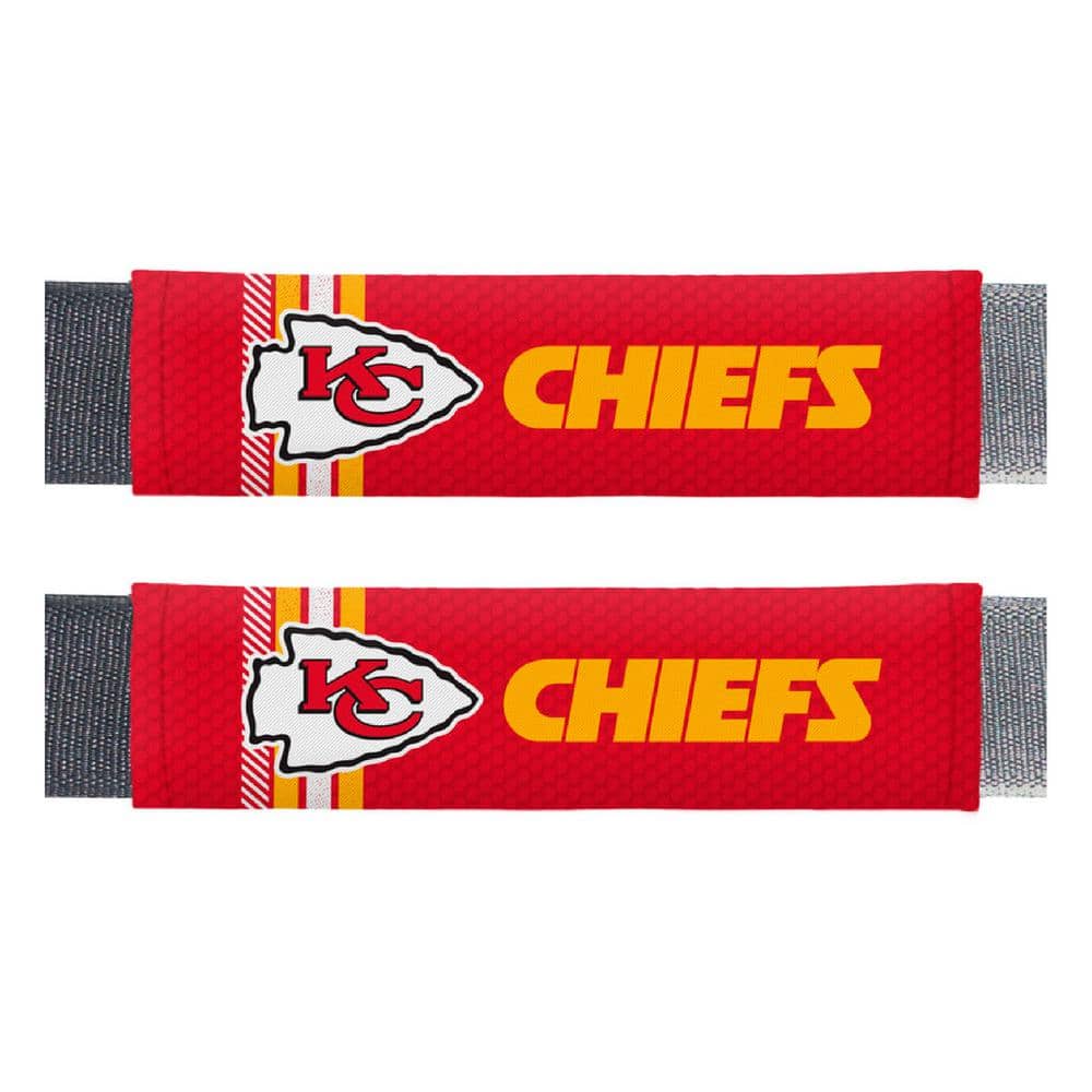 Kansas City Chiefs Sports Rally Seat Belt Pads