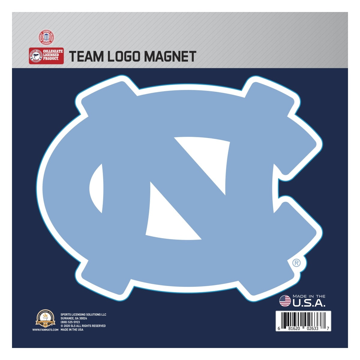North Carolina Tar Heels Team Logo Magnet