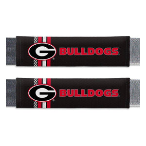 Georgia Bulldogs Sports Rally Seat Belt Pads