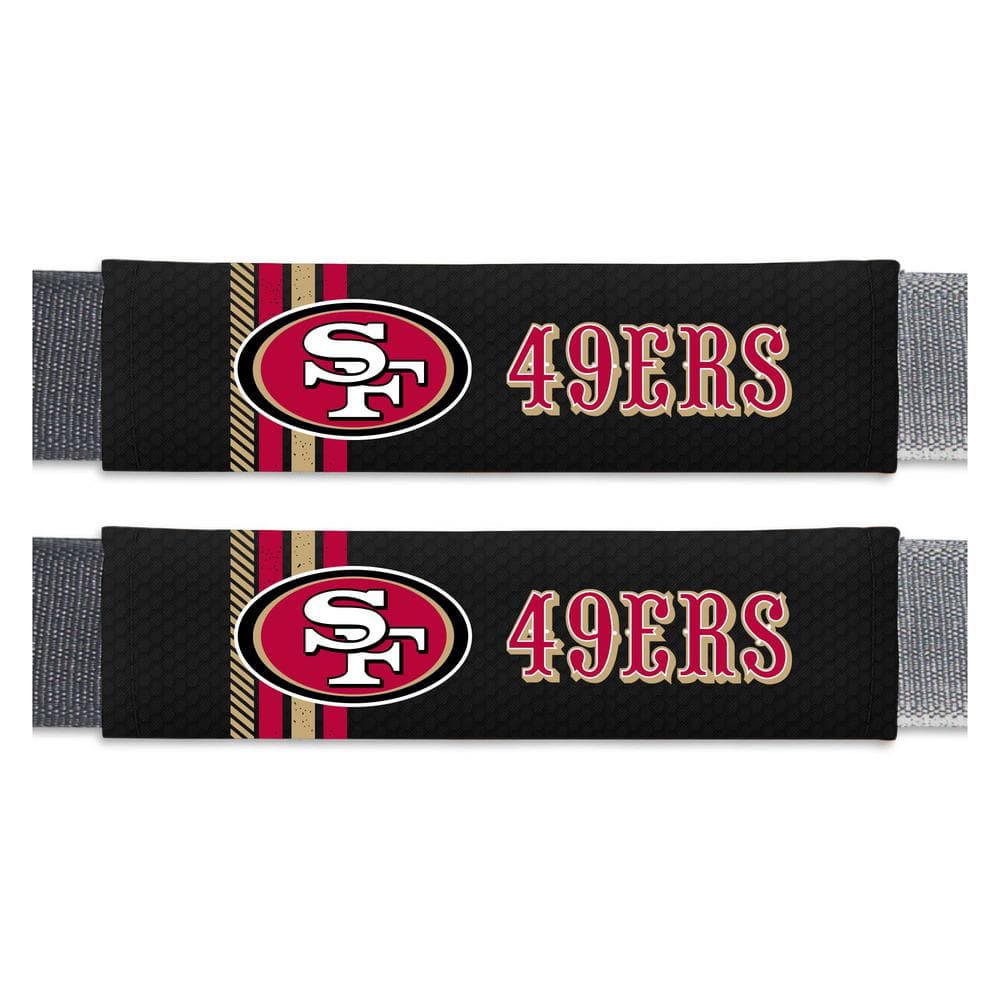 San Francisco 49ers Sports Rally Seat Belt Pads
