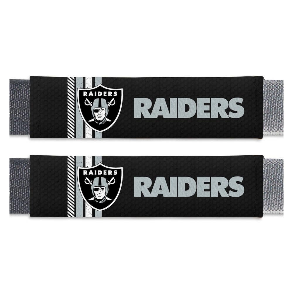 Las Vegas Raiders Sports Rally Seat Belt Pads