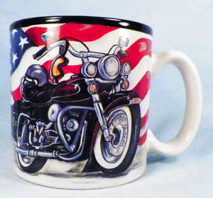 Motorcycle Ceramic Mug W/ Box