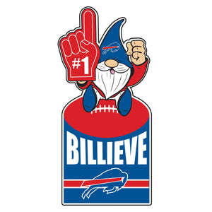 Buffalo Bills Gnome Metal Sign 10 x 30