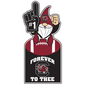 South Carolina Gamecocks Gnome Metal Sign 10 x 30