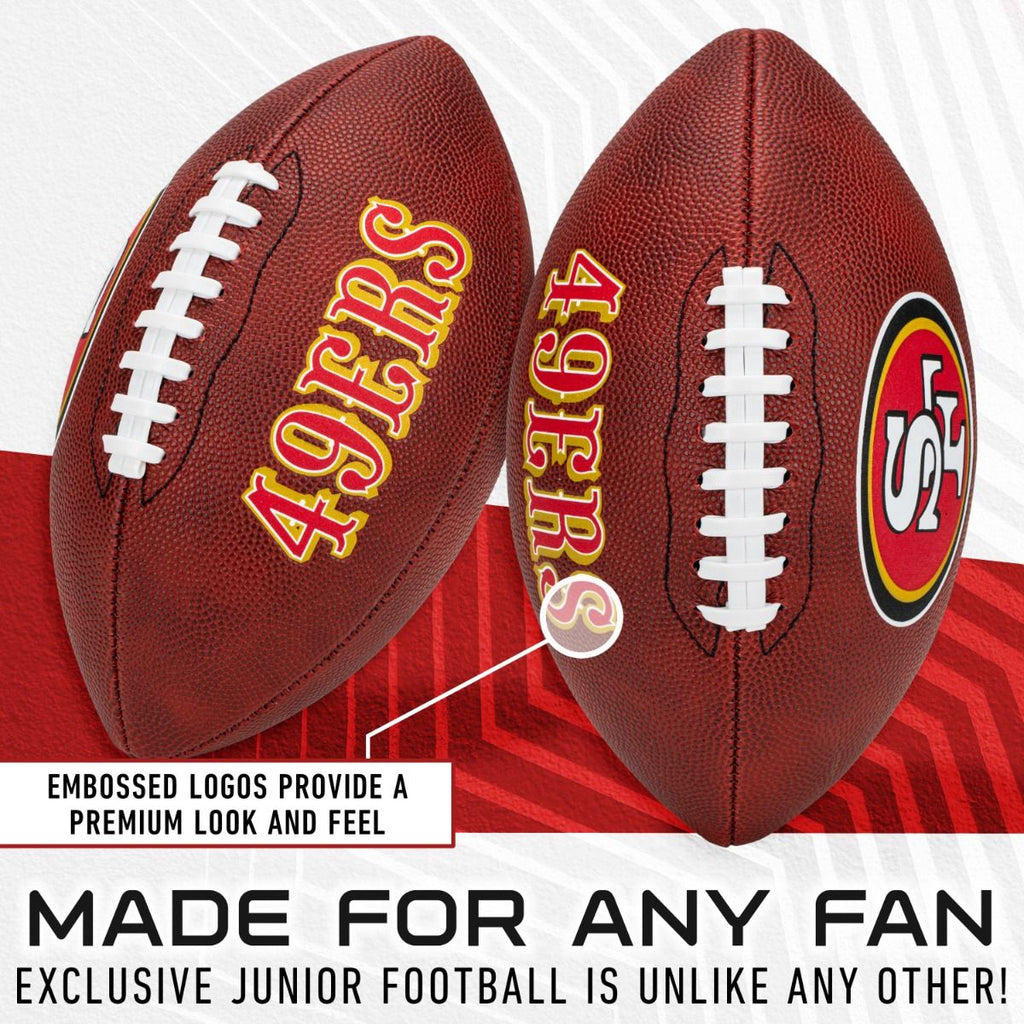 San Francisco 49ers Junior Brown Football