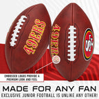 San Francisco 49ers Junior Brown Football