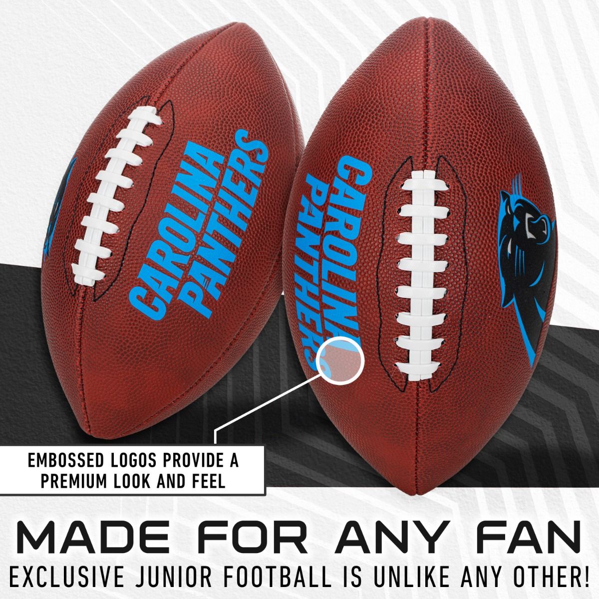 Carolina Panthers Junior Brown Football
