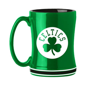 Boston Celtics Relief Mug
