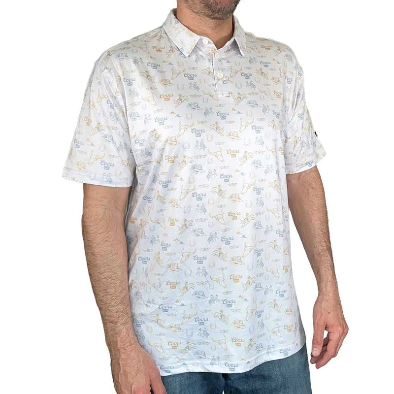 Coors Light - Rodeo Polo T-shirt