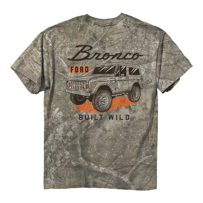 Ford Bronco - Camo Built Wild T-Shirt