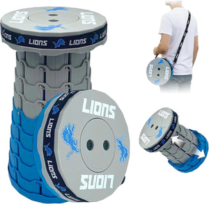 Detroit Lions Telescoping Collapsible Stool