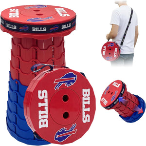 Buffalo Bills Telescoping Collapsible Stool