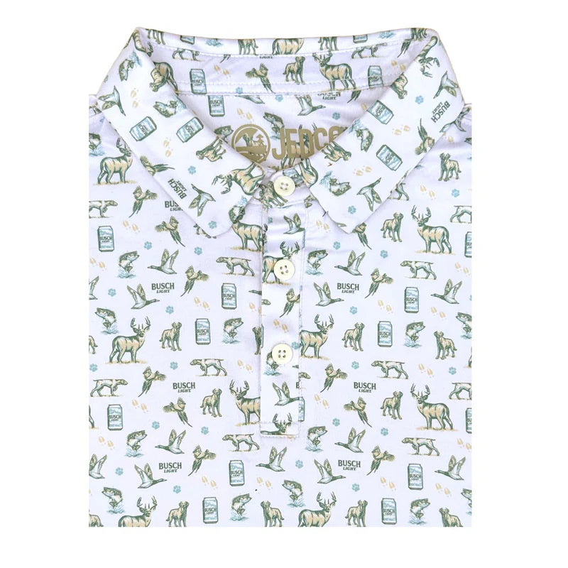 Busch Light - Great Outdoors Polo T-shirt