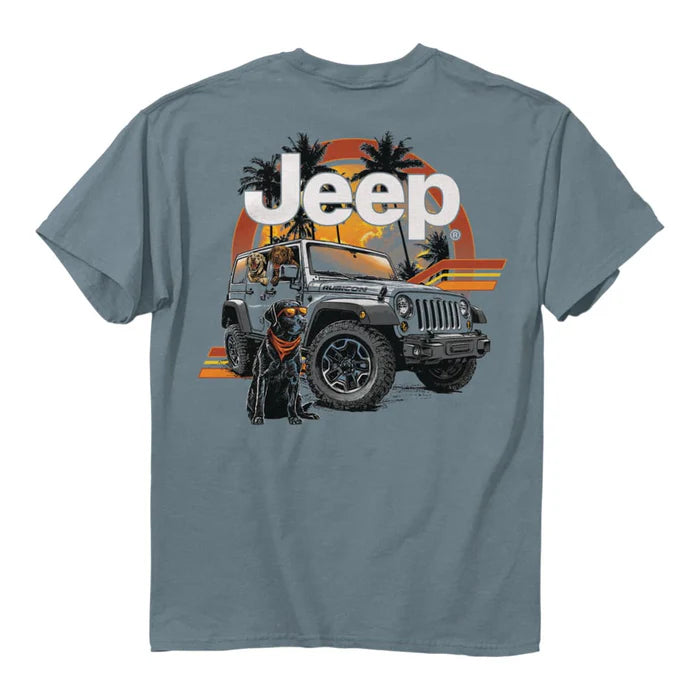 Jeep - Sunset Dogs T-Shirt