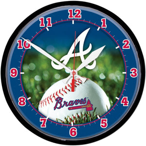 Atlanta Braves Round Wall Clocks