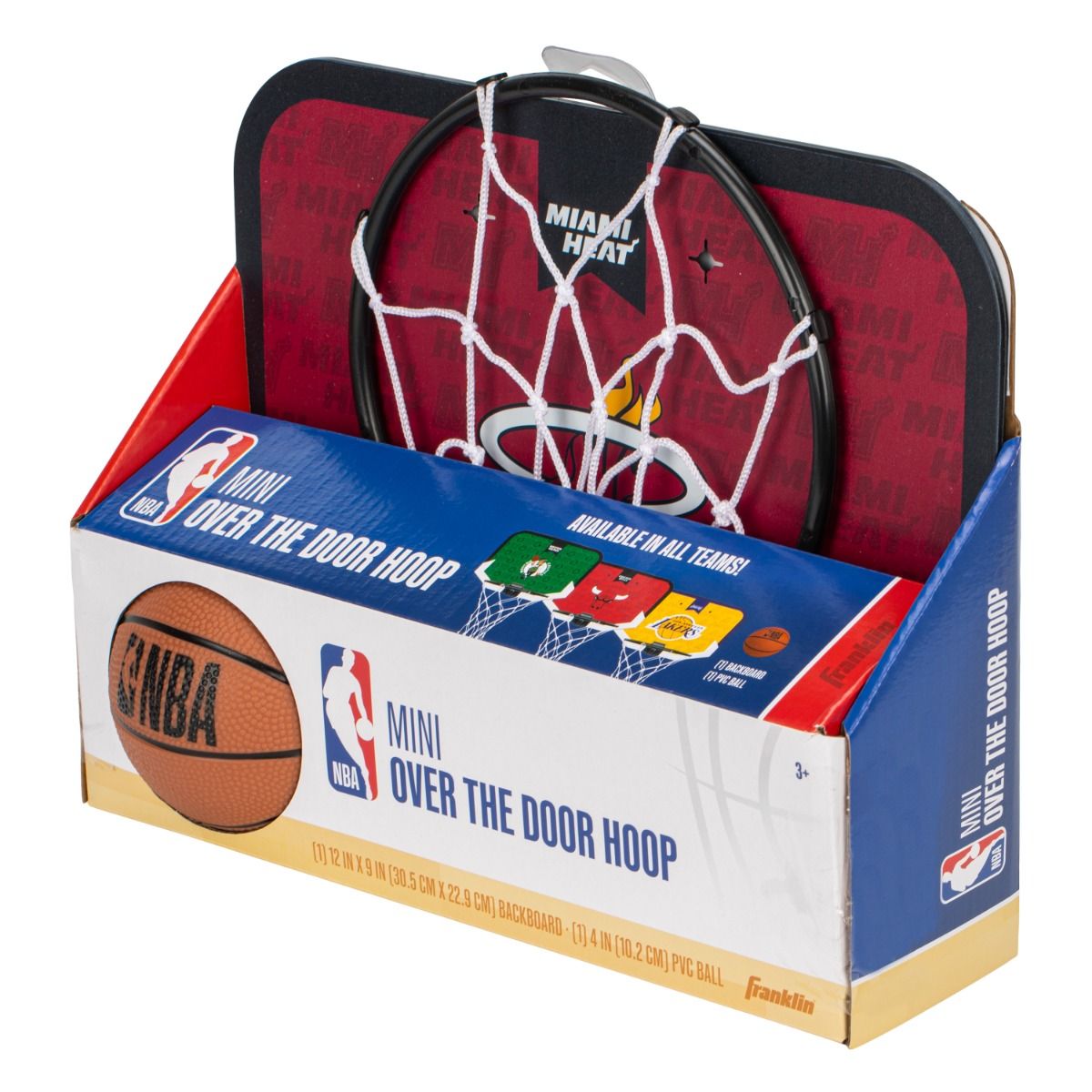 Miami Heat Mini Over The Door Hoop